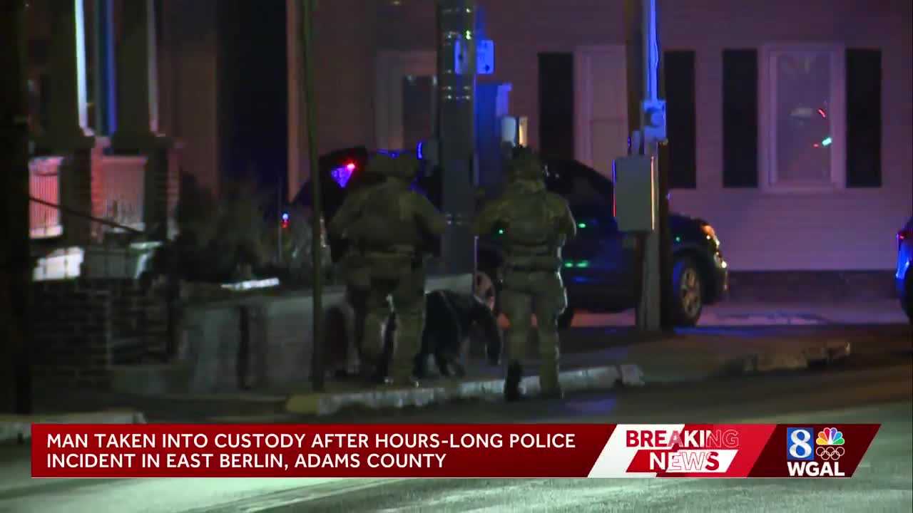 PSP: One man taken into custody following police incident in Adams County