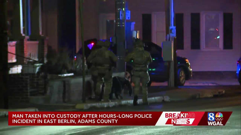 PSP: One man taken into custody following police incident in Adams County