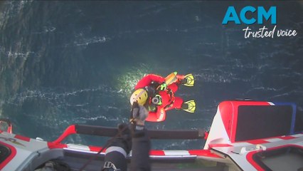 Yacht sinks, two men rescued in Tasman Sea