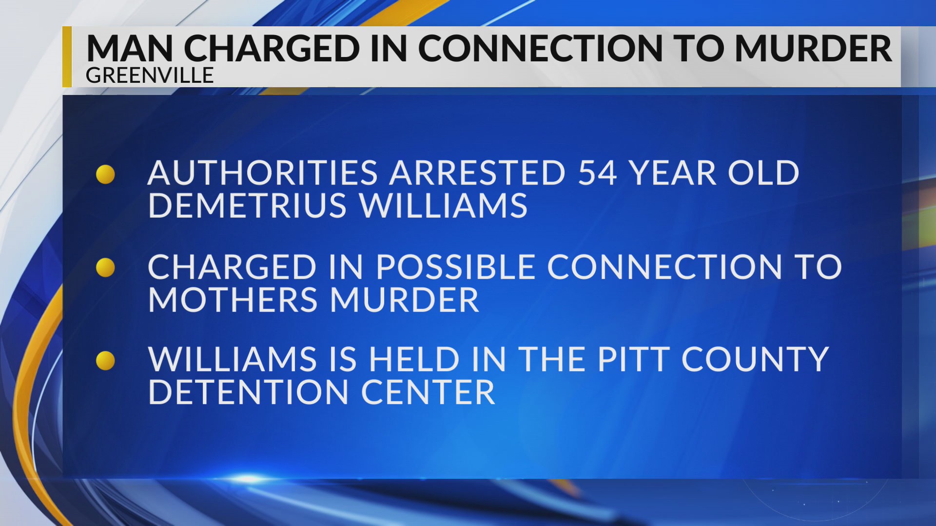 Son charged with murder of his mother in Greenville