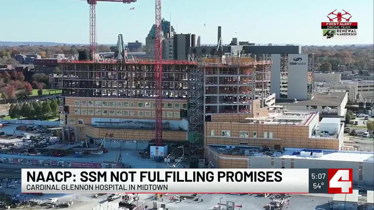 NAACP says SSM Cardinal Glennon Hospital is not fulfilling promises