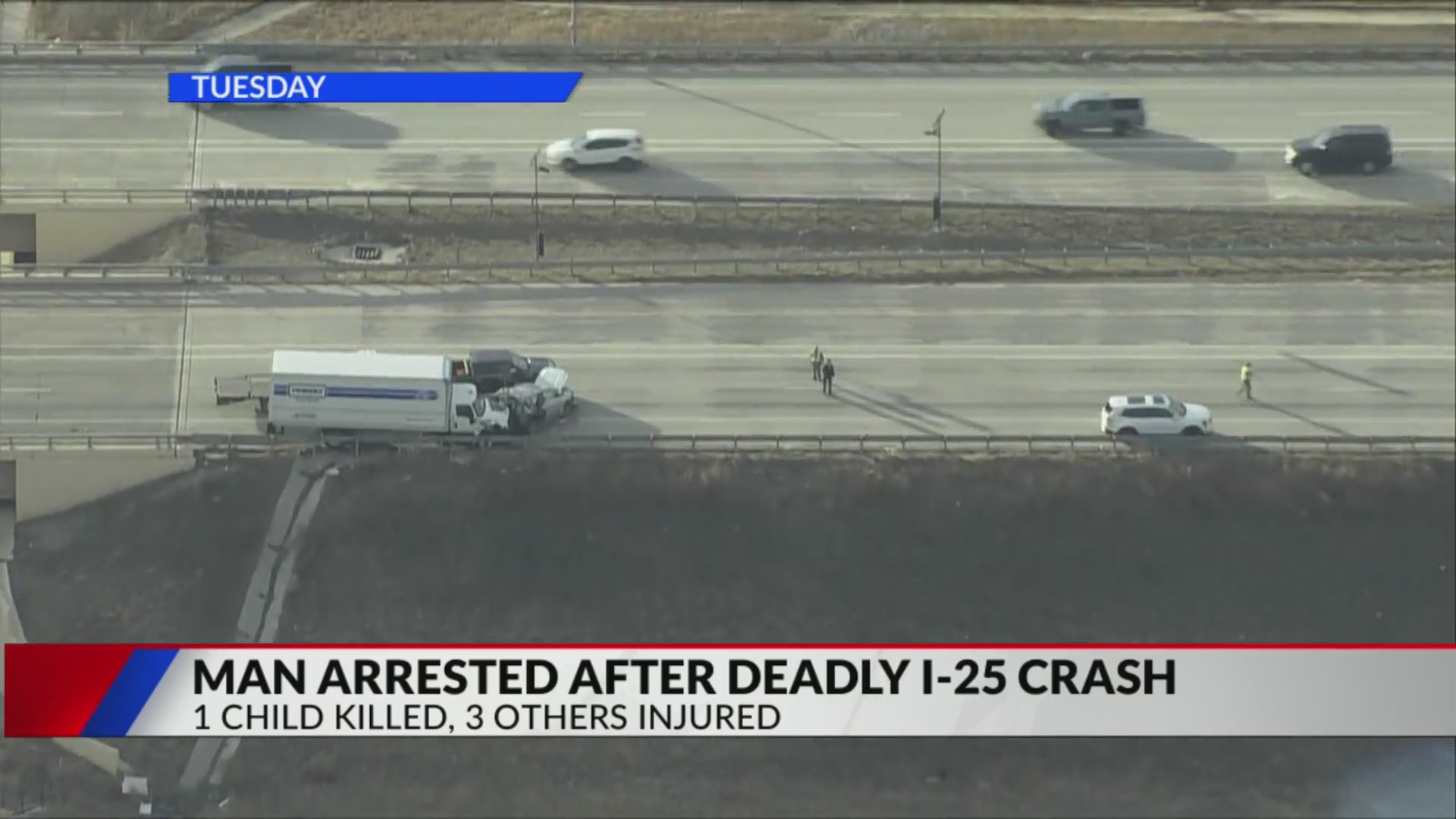 Box truck driver arrested after deadly multi-vehicle crash