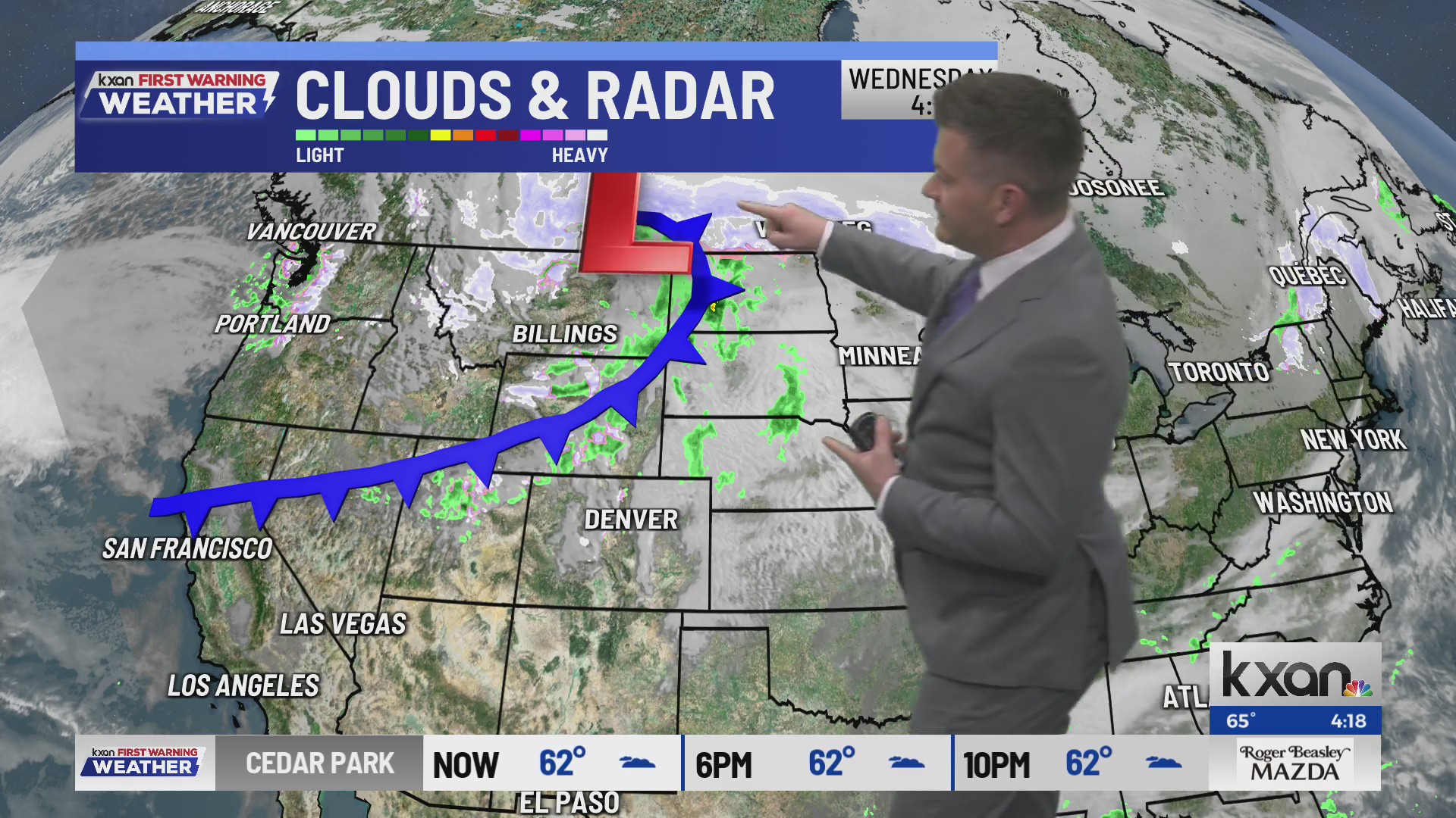 Warming ahead of our next cold front on Thursday | KXAN forecast (Dec. 17)