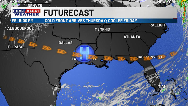 First alert forecast: Warmer weather for Thursday then another cold ...