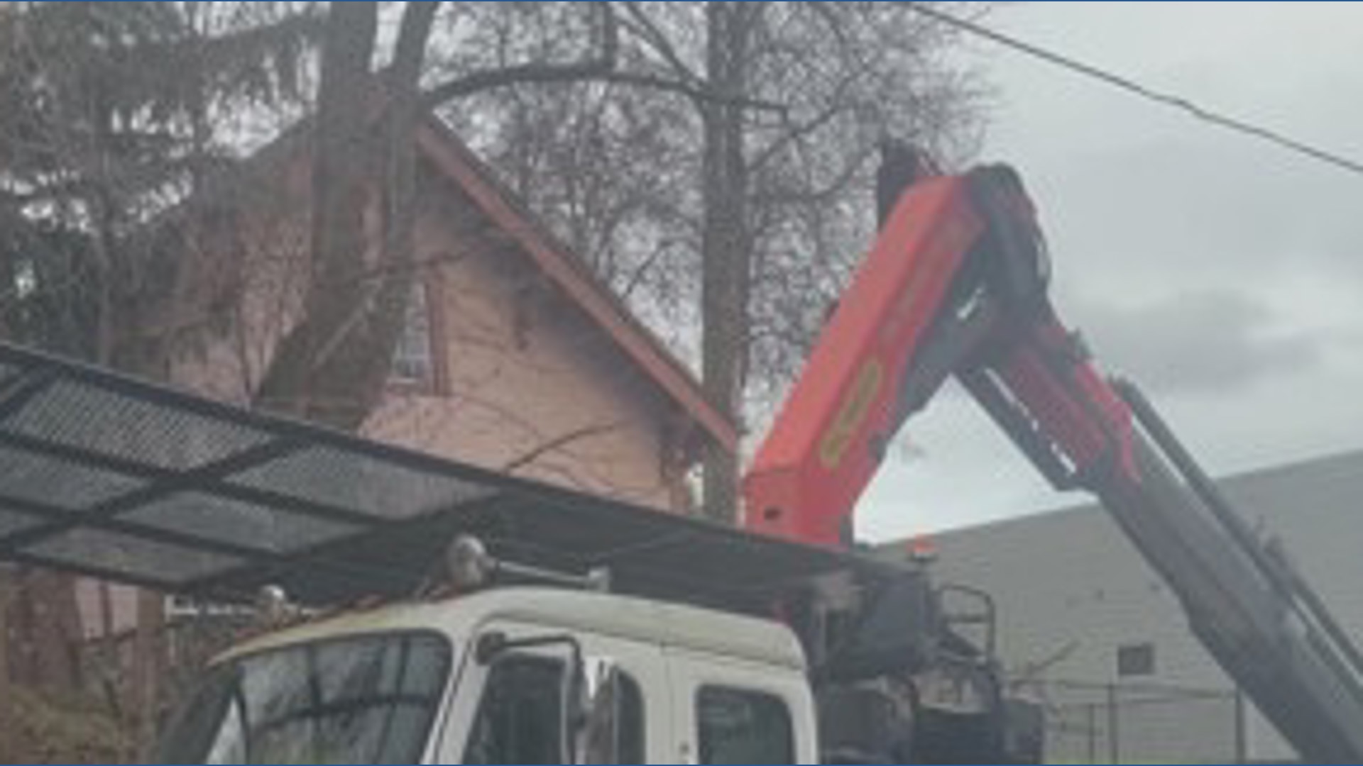 Crews Remove Downed Trees In Portland