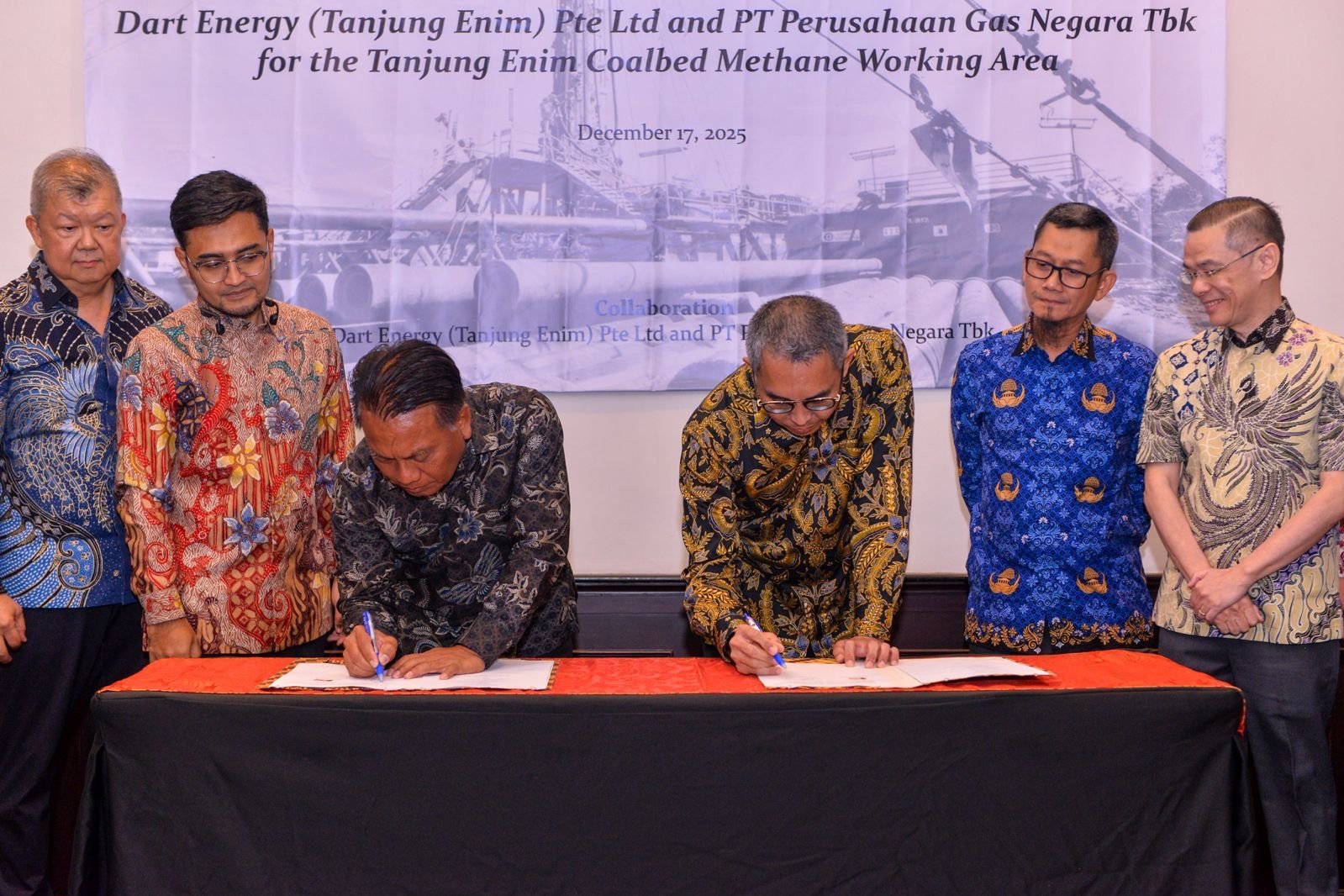 Kolaborasi PGN dan Dart Energy Tingkatkan Penggunaan Gas CBM di Tanjung Enim