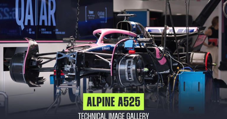 F1 uncovered: A final peek beneath the covers of the Alpine A525