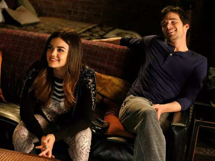Pretty Little Liars stars Lucy Hale & Ian Harding reunite, say 'it’s ...