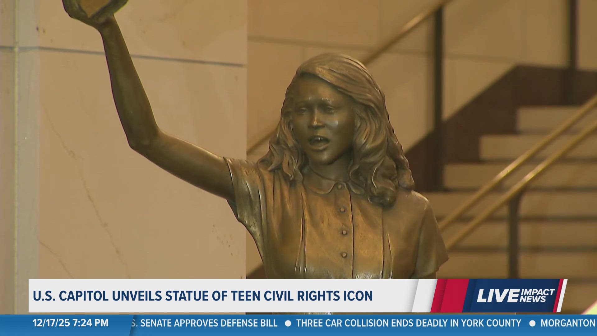 US Capitol unveils statue for civil rights icon Barbara Rose Johns ...