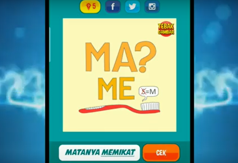 Bocoran jawaban tebak gambar level 10-12: Kecantikan wajah angkat tangan