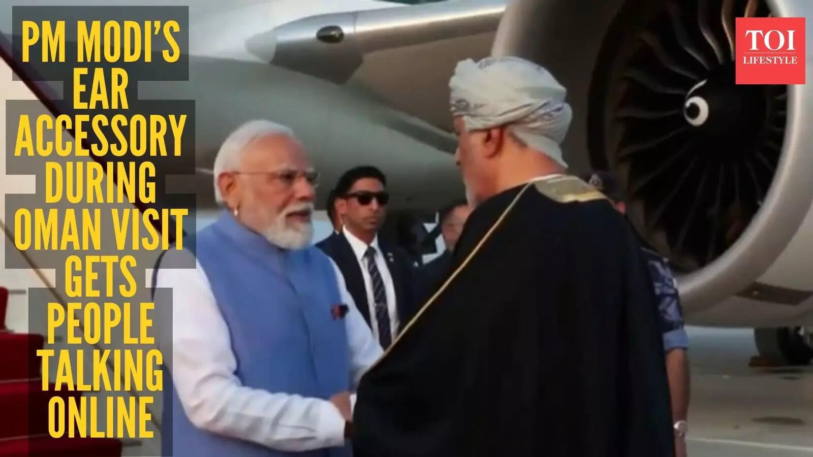 PM Narendra Modi’s ear accessory during Oman visit sparks curiosity online