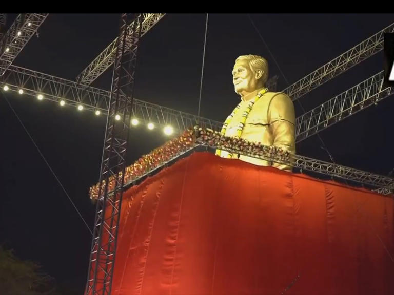 Amit Shah inaugurates bronze statue of Vajpayee in Panchkula