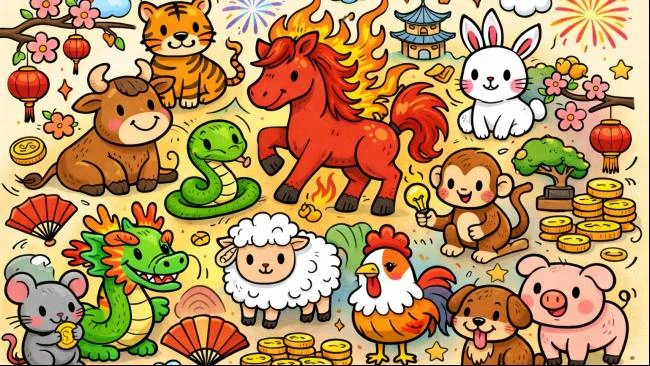 Shio Terbaik untuk Berbisnis di Tahun Kuda Api 2026