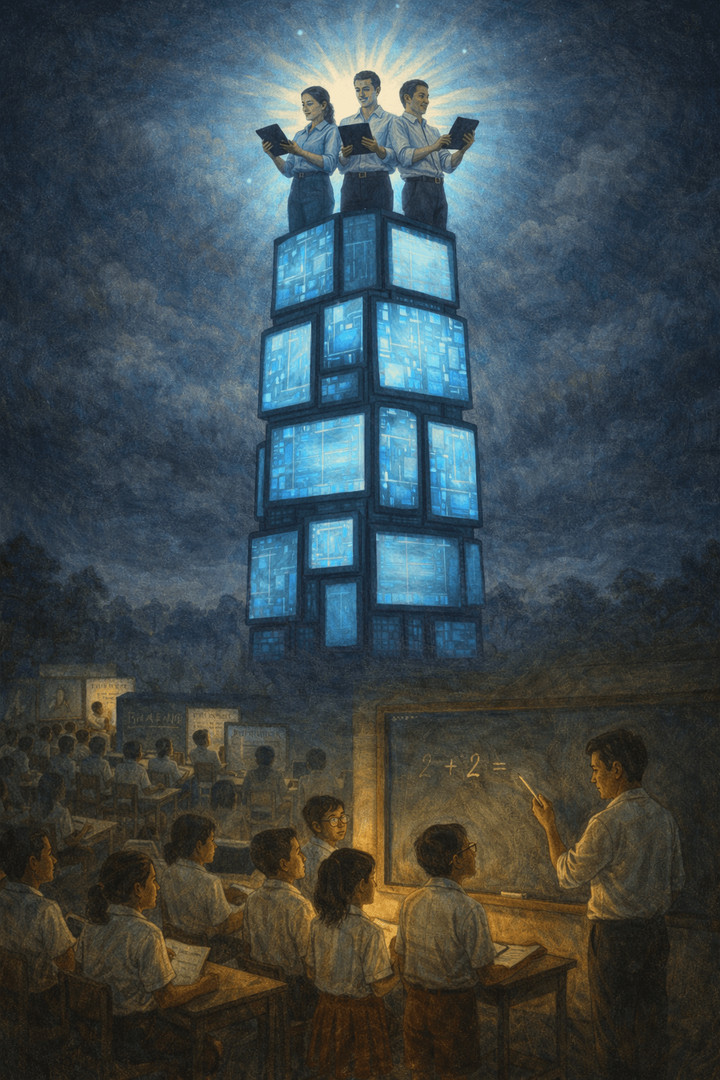 Layar Sentuh di Menara Gading: Perjuangan Guru Digital untuk Keadilan