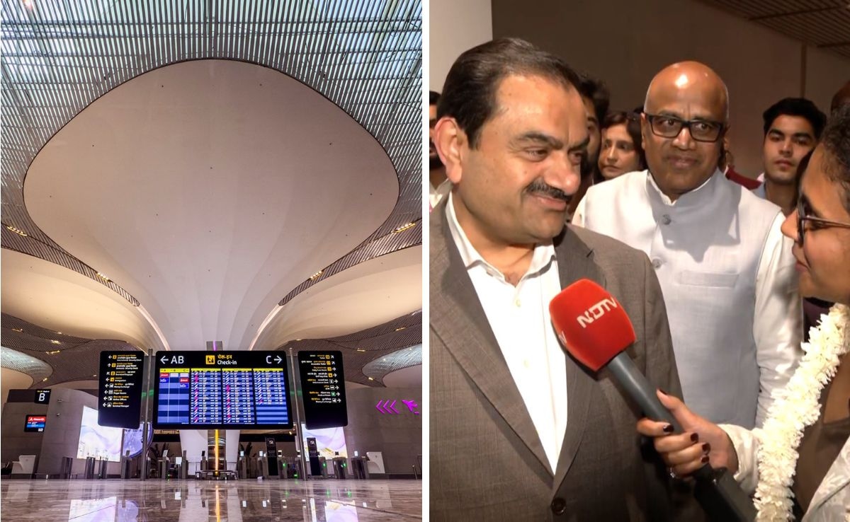 Mumbai was struggling for 10 years: Gautam Adani on Navi Mumbai airport
