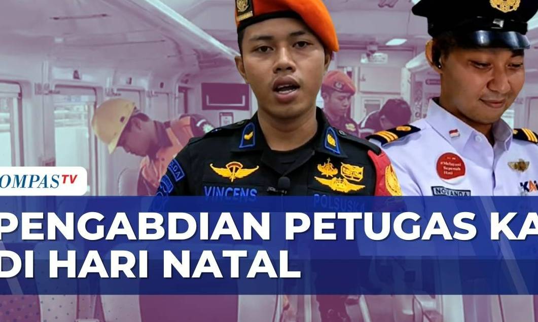 Hari Natal, Petugas KAI Tetap Bekerja untuk Pelayanan | SAPA SIANG