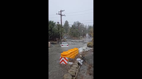US: Wrightwood hit by flooding and debris flows amid Christmas Eve storm