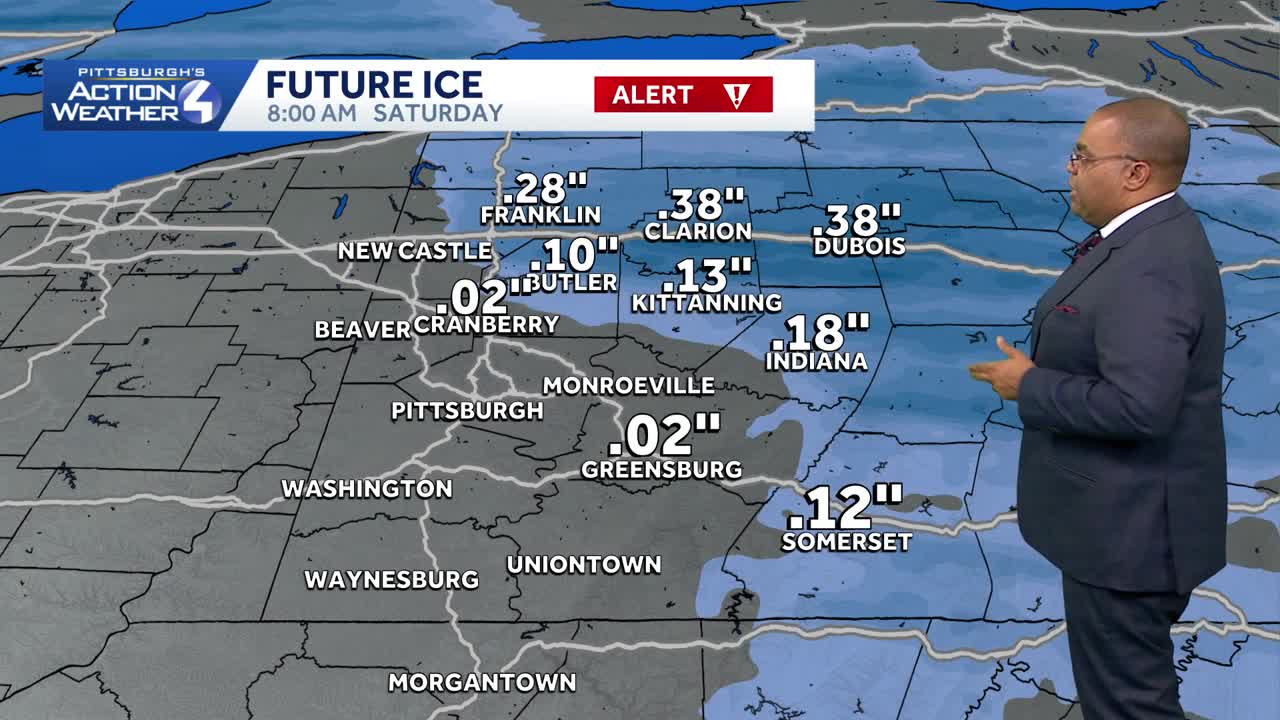 December 25 forecast: Severe weather alert day Friday for western PA