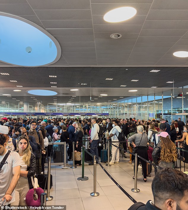 Passengers miss flight due to 'paralysed' passport control queue in ...