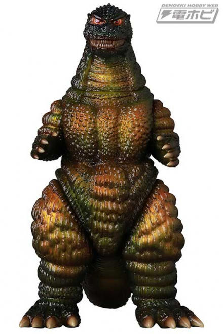 メディコムトイ　ゴジラVSデストロイア版　黄色クリア成形 メディコムトイ ゴジラVSデストロイア版 黄色クリア成形メディコムトイ