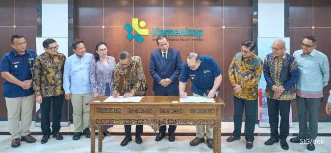 Semen Indonesia (SGMR) Jaga Ketersediaan Material Proyek Koperasi Merah Putih