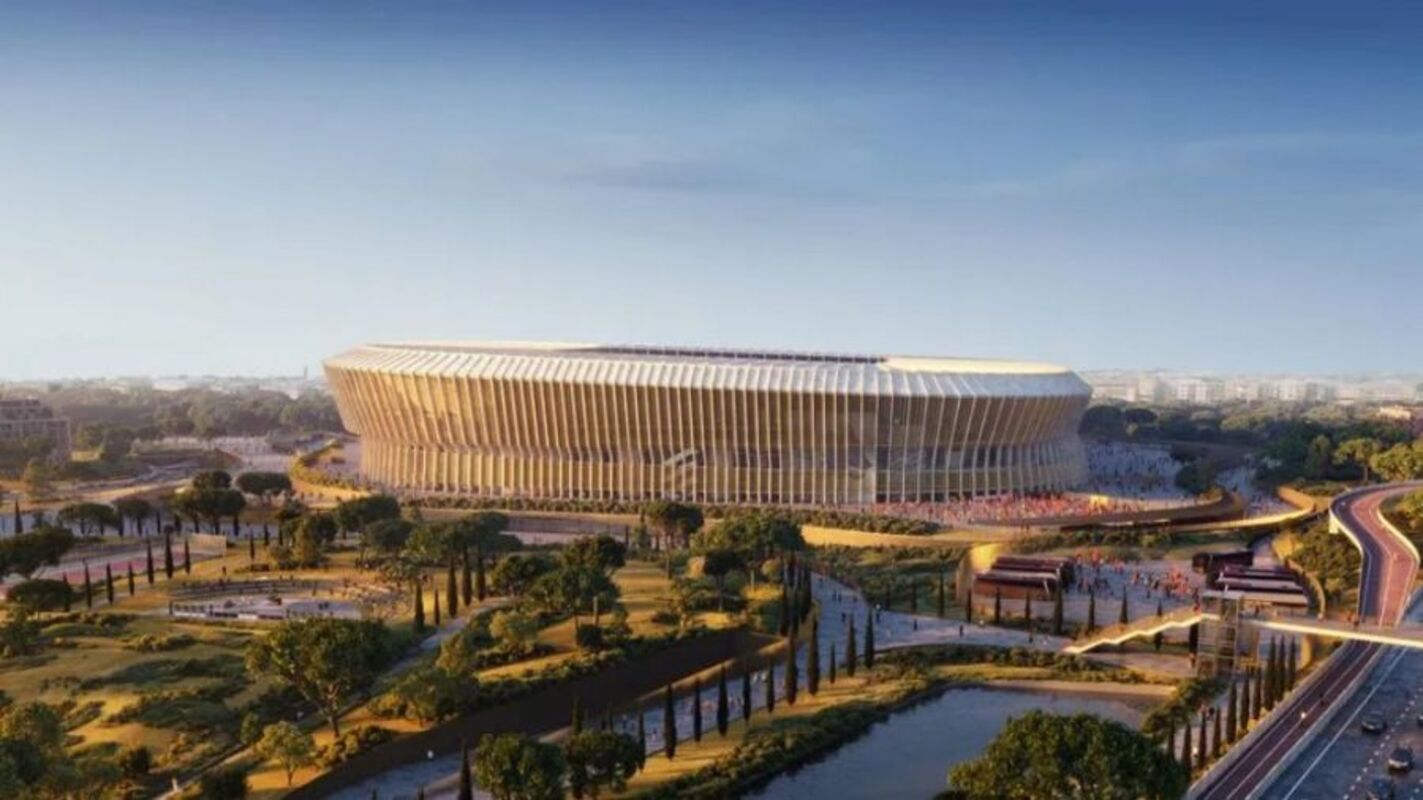 AS Roma umumkan stadion baru, siap jadi tuan rumah Euro 2032!