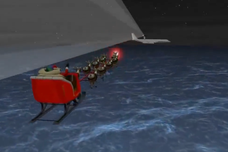 Norad Santa tracker live: Follow Father Christmas as he delivers gifts