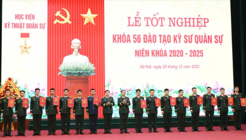 Khóa tốt nghiệp đặc biệt của Học viện Kỹ thuật quân sự