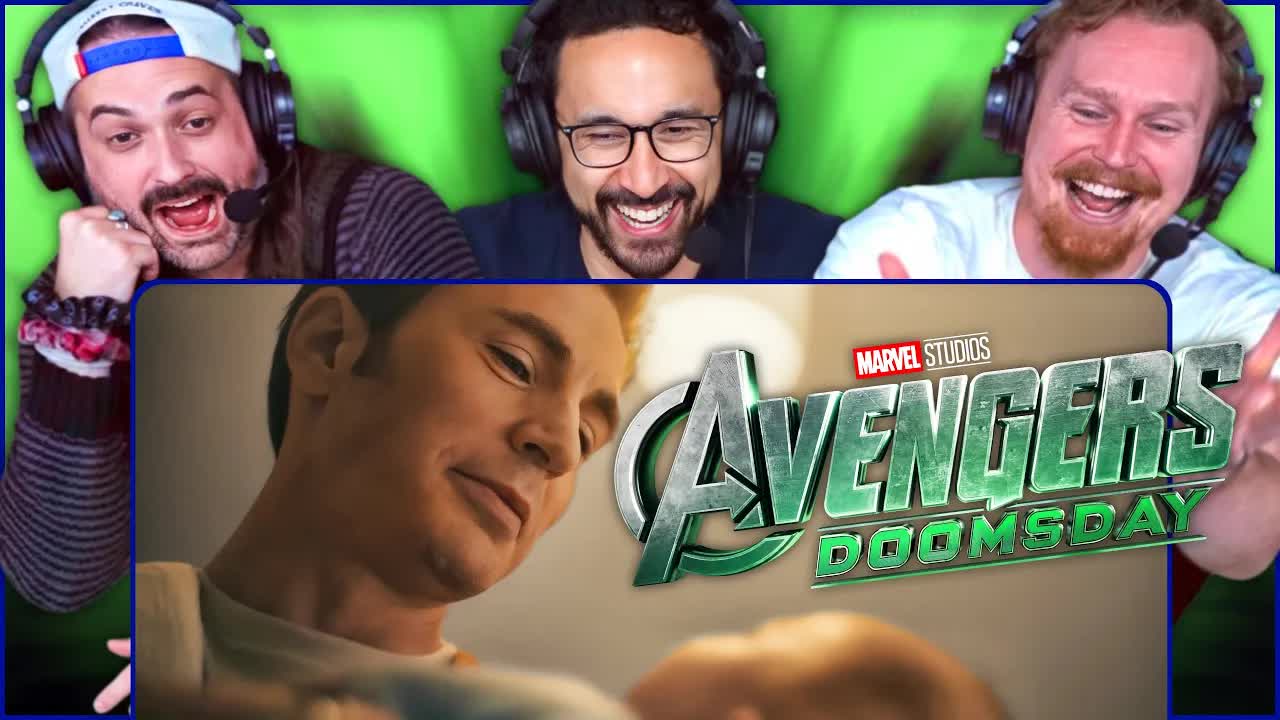 Avengers: Doomsday trailer reaction! Steve Rogers Chris Evans teaser ...