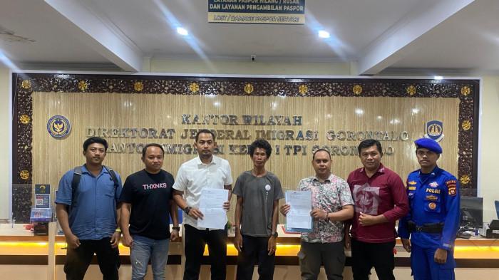 Nelayan Filipina Terdampar di Gorontalo, Ini Identitasnya