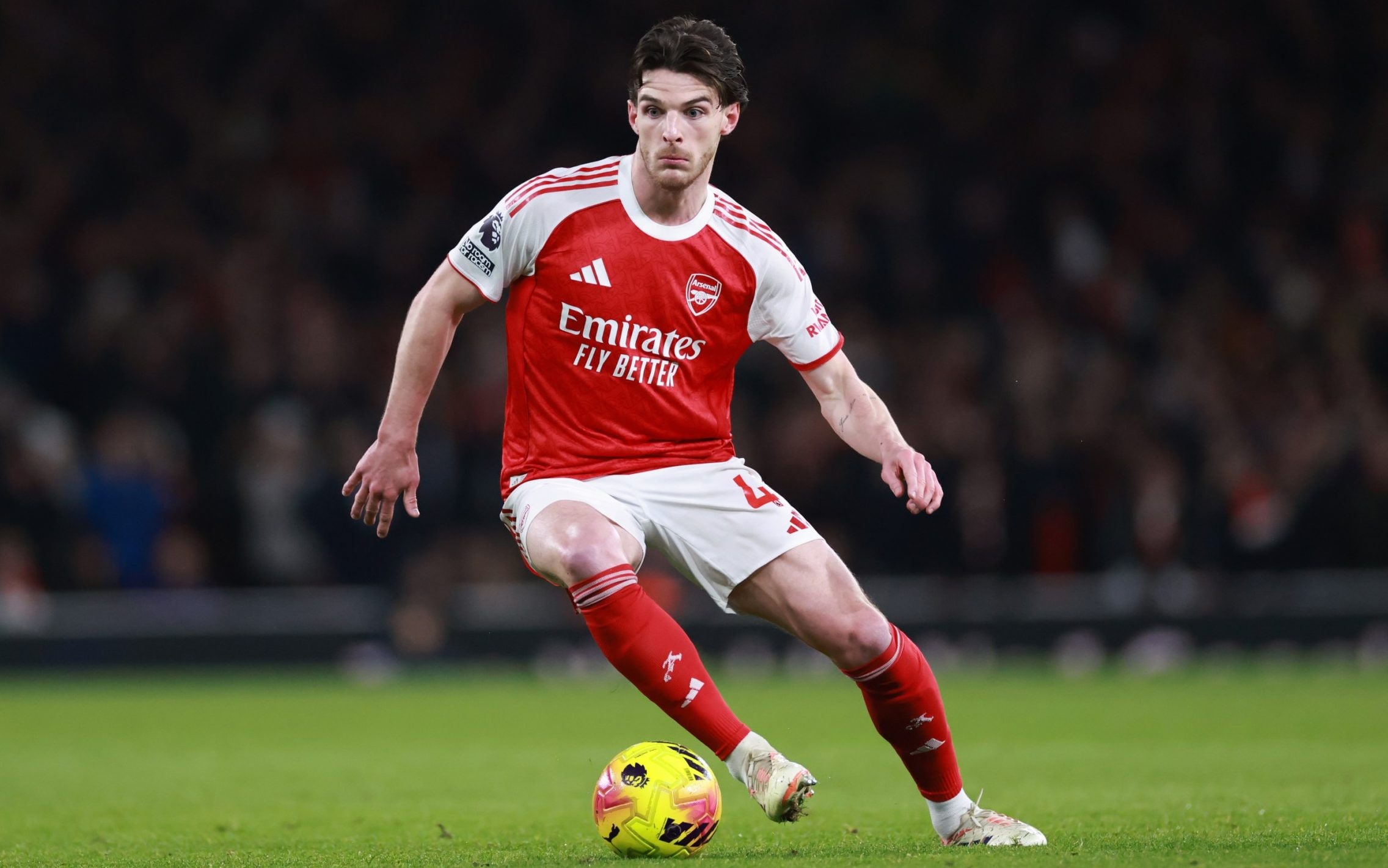 Declan Rice’s consistency has been a real standout since the midfielder swapped east London for north - Getty Images/Marc Atkins