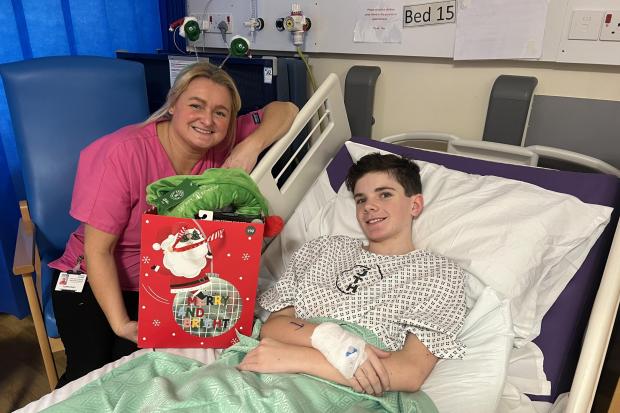 Arrowe Park Hospital spreads festive cheer to young patients at Christmas