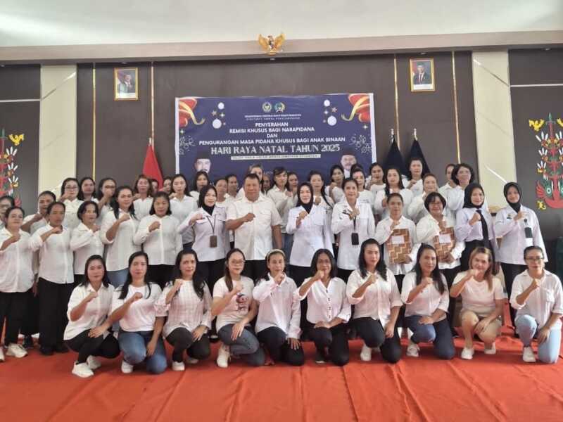 Remisi Natal 2025, 9 Warga Binaan Kalteng Bebas Bersyukur
