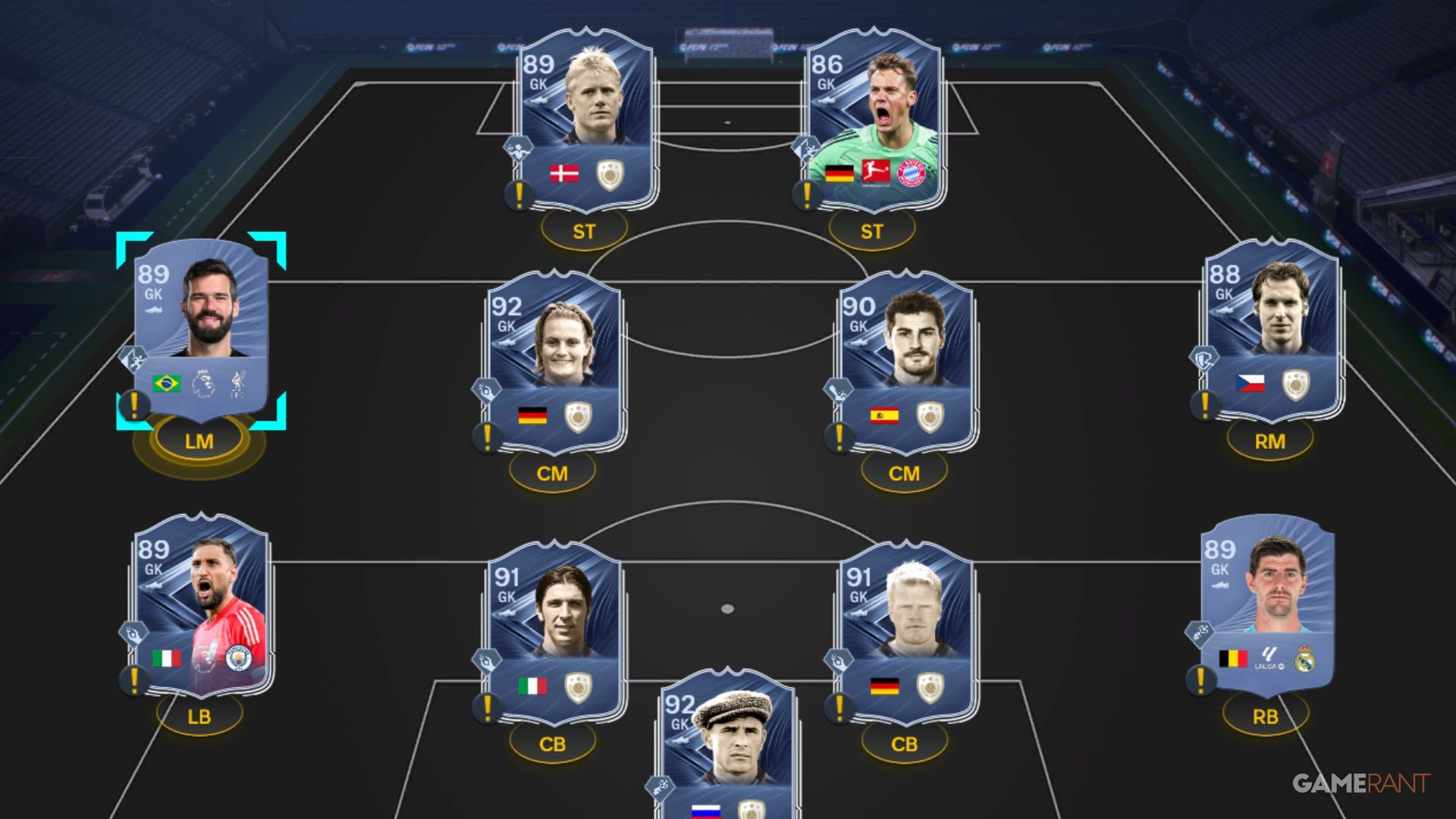 Ultimate team ideas for EA Sports FC 26
