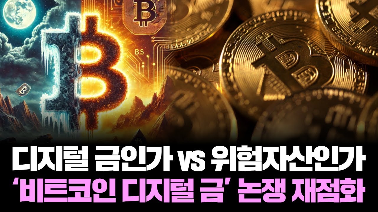 디지털 금은 착각 vs 금이 먼저 무너진다…비트코인 디지털 금 논쟁 재점화! | Watch