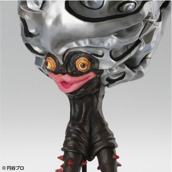 ウルトラセブン』無彩色キットで発売された「チブル星人」が極上彩色