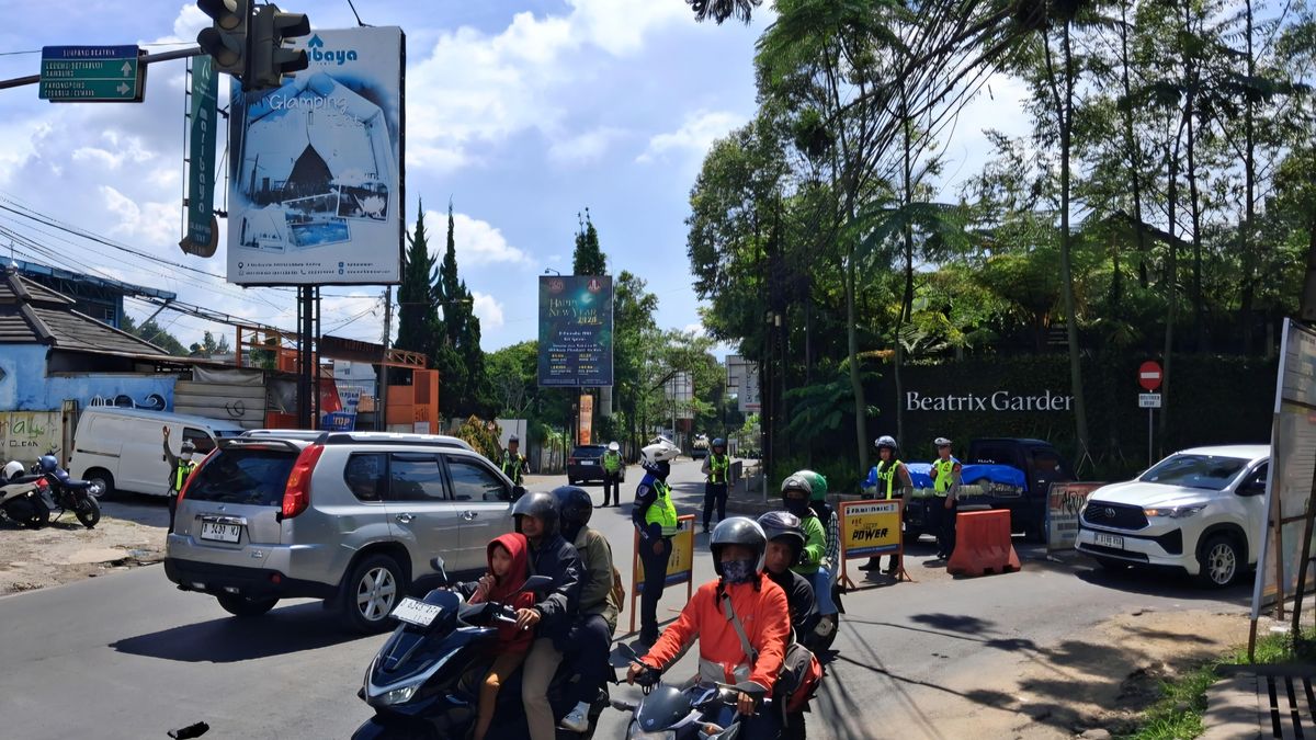 Akhir pekan ke Lembang? Ini jalur satu arah untuk pengendara