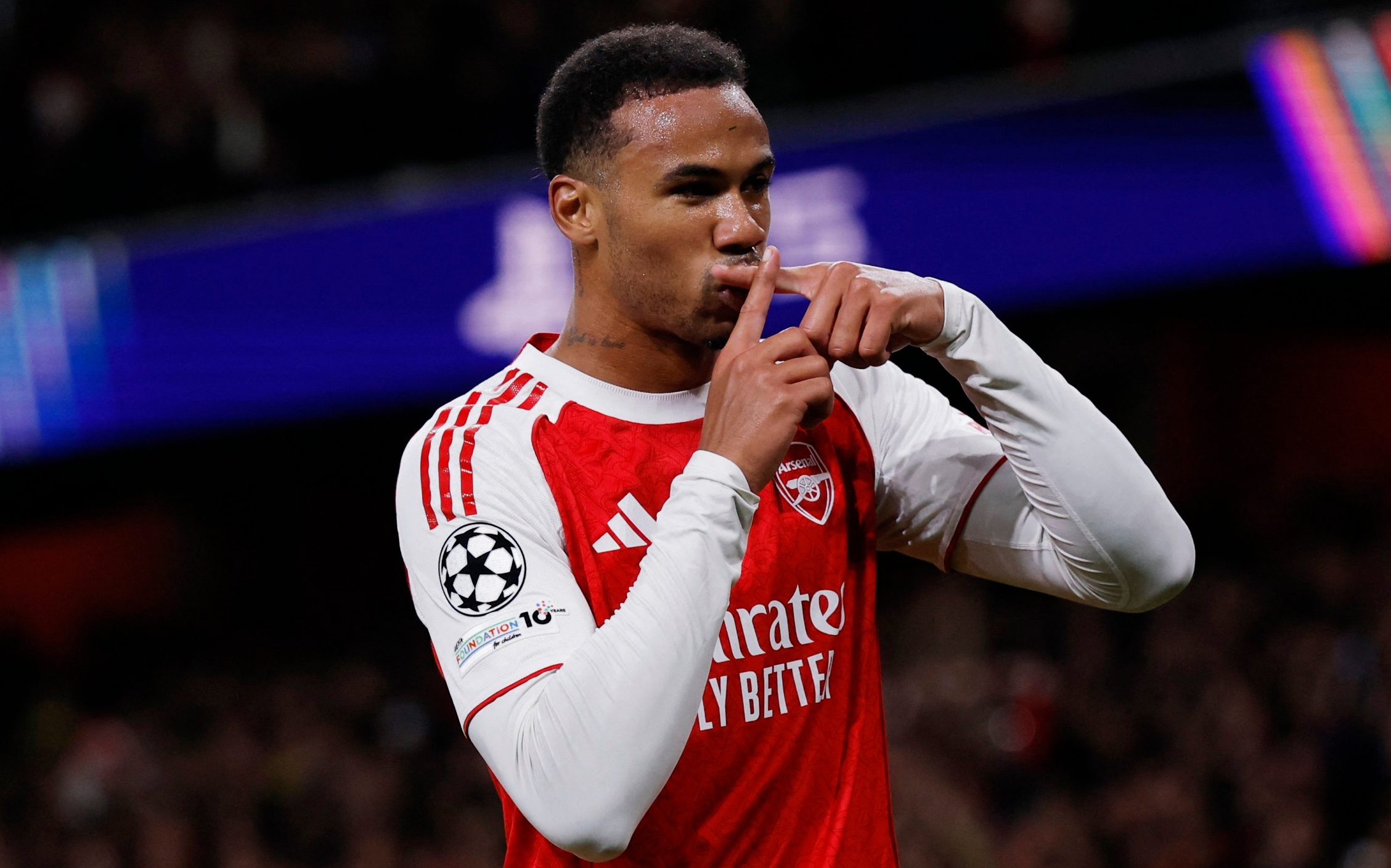 Centre-back Gabriel Magalhães is a colossus in defence but also a threat when attacking set-pieces - Reuters/Andrew Couldridge