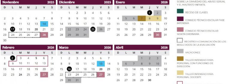 SEP amplía el descanso para vacaciones de fin de año y fija esta nueva ...