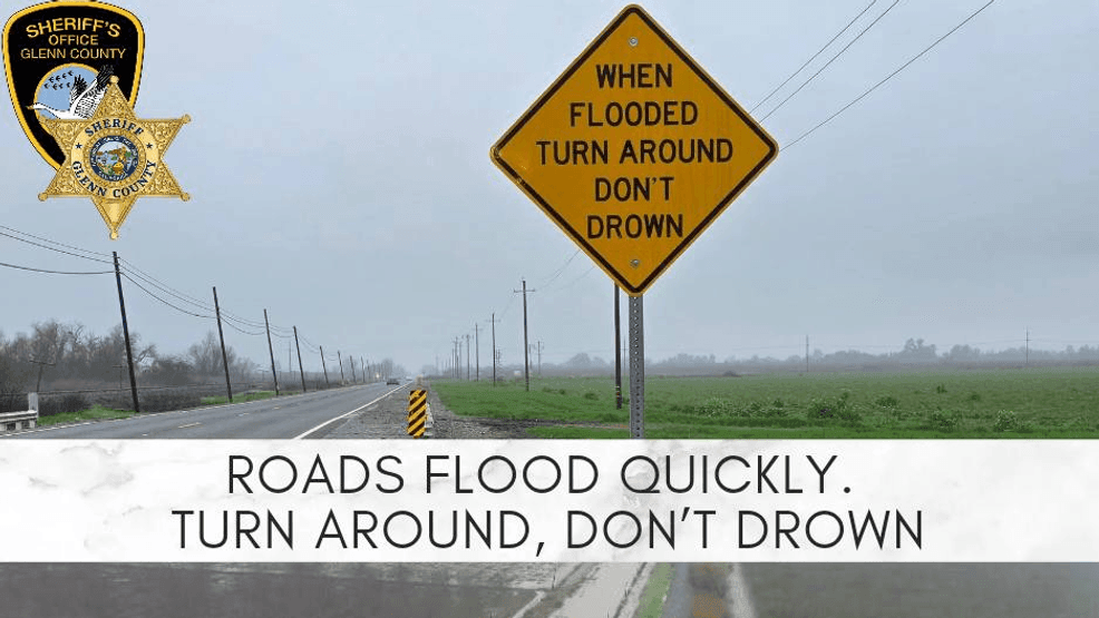 Glenn County roads closed due to flooding after heavy Christmas rain