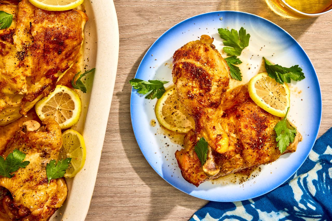 Southern Living Slow Cooked Barbecued Chicken