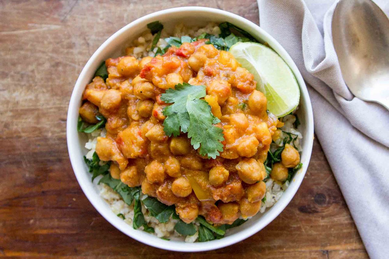 Slow Cooker Chickpea Curry