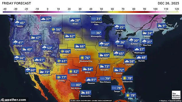 Major Arctic storm to blanket Midwest and Northeast on Christmas night ...