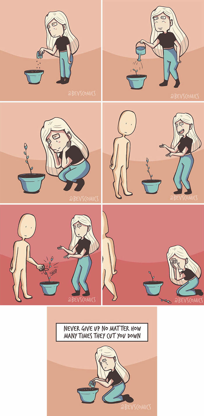 Artist creates comics about mental health, equal rights, and what it’s ...
