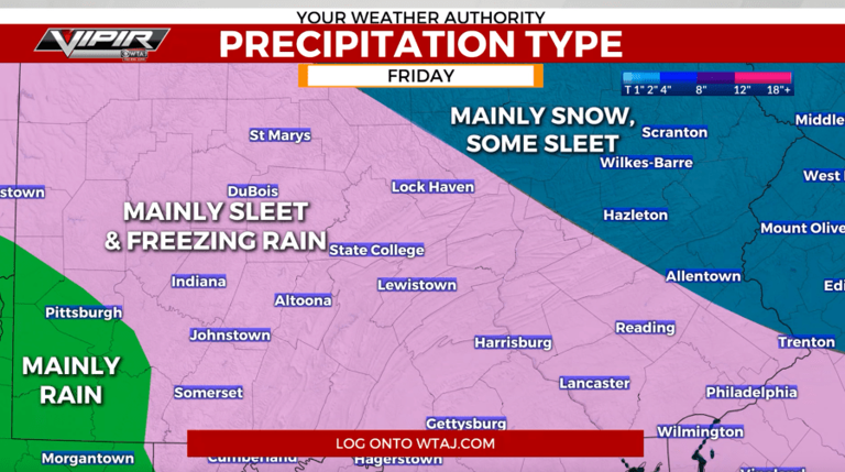 Icy travel expected Friday, ice storm warning issued and winter weather ...