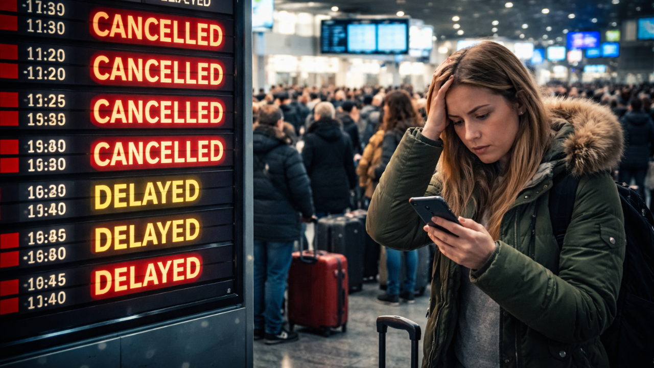 Thousands of Christmas flights canceled as travel nightmare grows