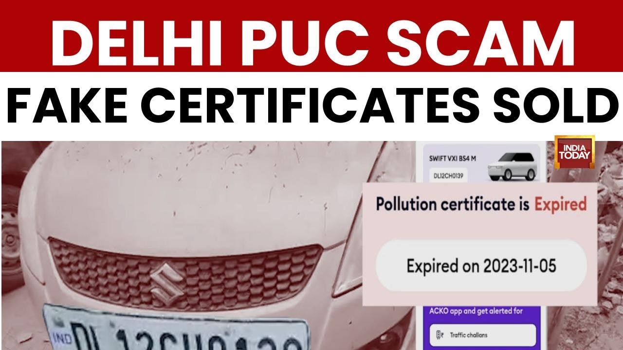 India Today investigation: Nitin Jain exposes massive fake PUC certificate scam in Delhi<br><br>