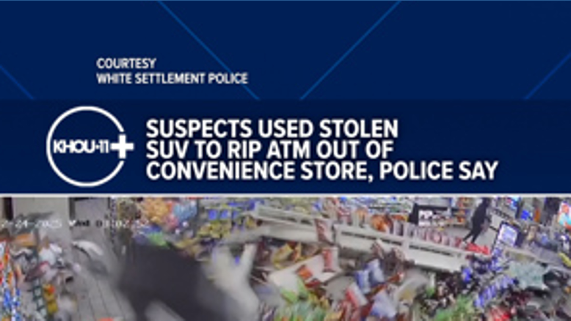 Police: Suspects used stolen SUV to rip ATM out of North Texas ...