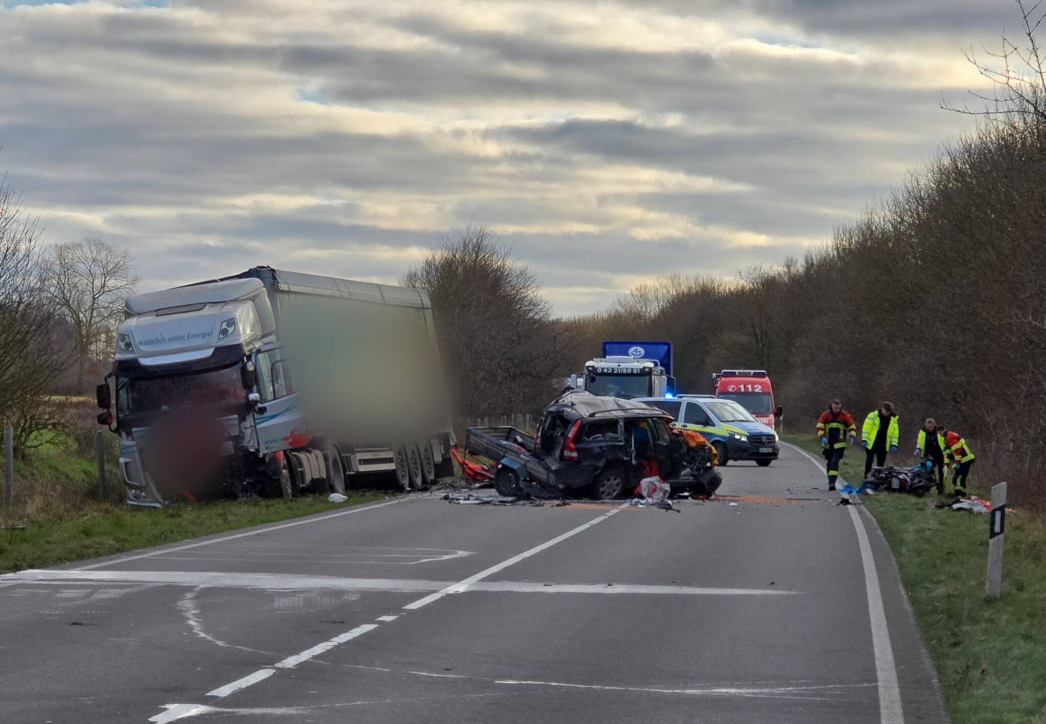 Unfall B205 Heutenull