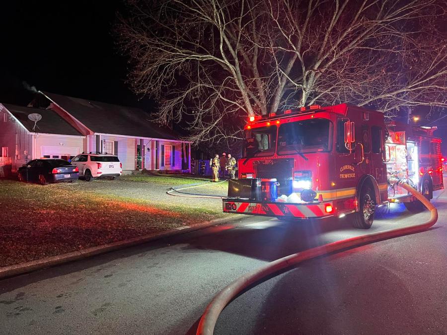 Clarksville family displaced after house fire on Christmas Eve